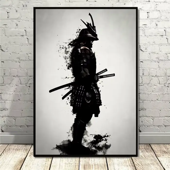 Peinture murale esthétique d'anime japonais