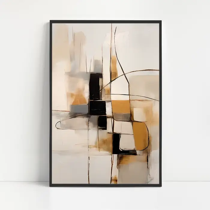 Art mural minimaliste moderne, peinture sur toile, affiche abstraite, impression, décoration de la m