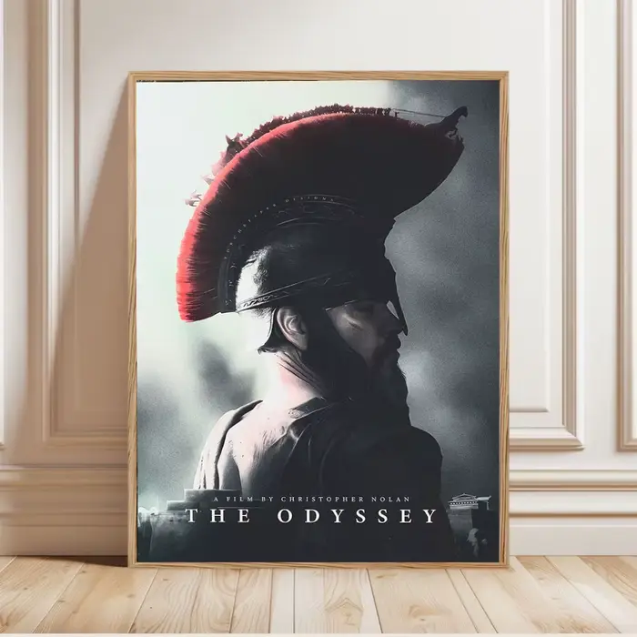 Affiche du dernier film « L'Odyssée » de Christopher Nolan, impressions sur toile, peinture murale « L'Odyssée », images décoratives pour la maison et la chambre
