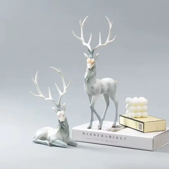 Statue de Cerf Haut de Gamme