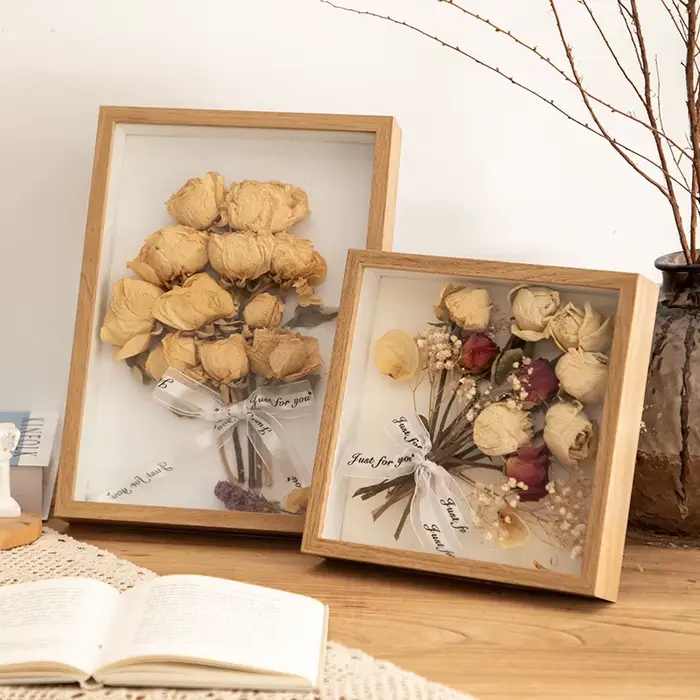 Cadre photo en bois bricolage nordique
