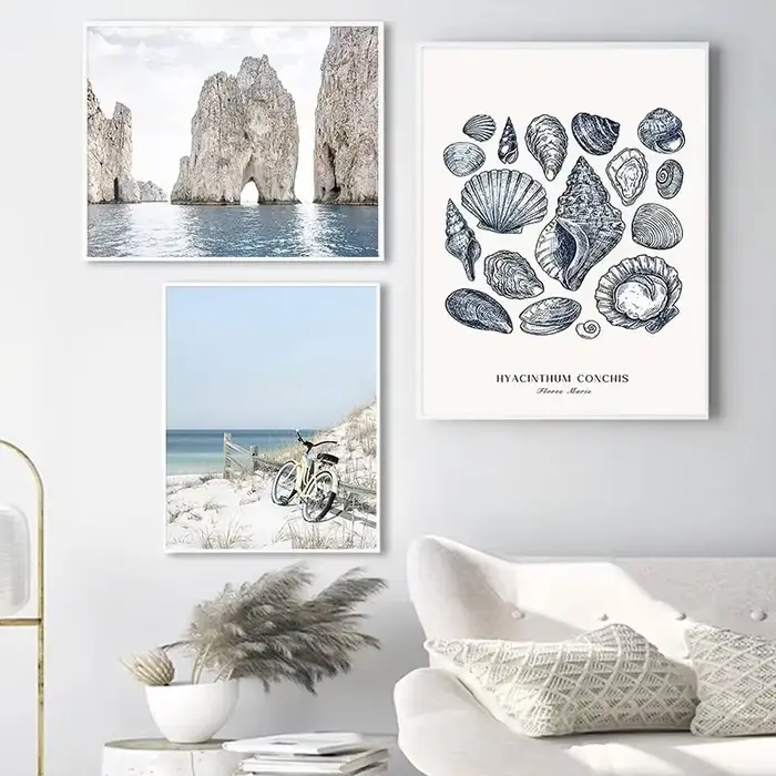 Affiches et impressions de peinture sur toile pour décor de salon