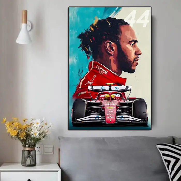Affiche de Portrait de Grand Prix de formule de saison 2025