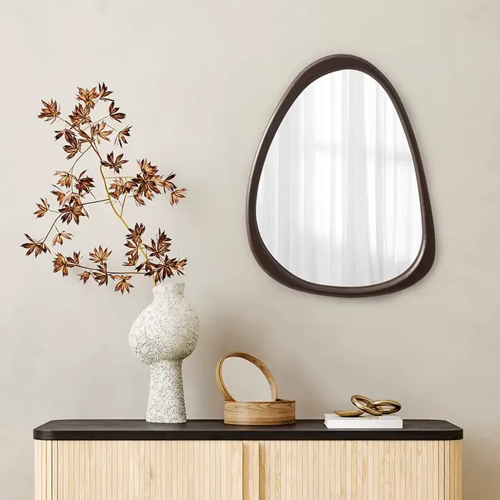 Miroir mural irrégulier