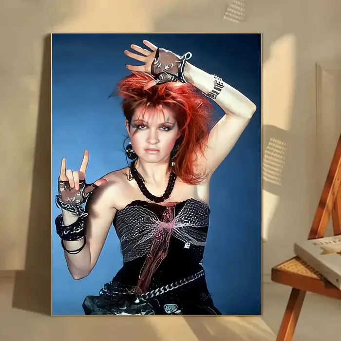 Affiche Singer Retro C-Cyndi Lauper