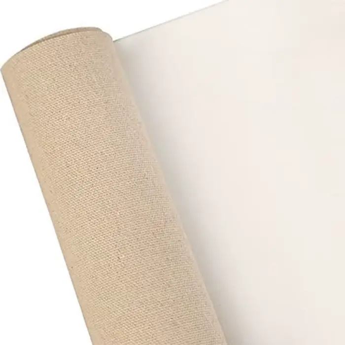 Rouleau de toile mélangée en lin de 5M