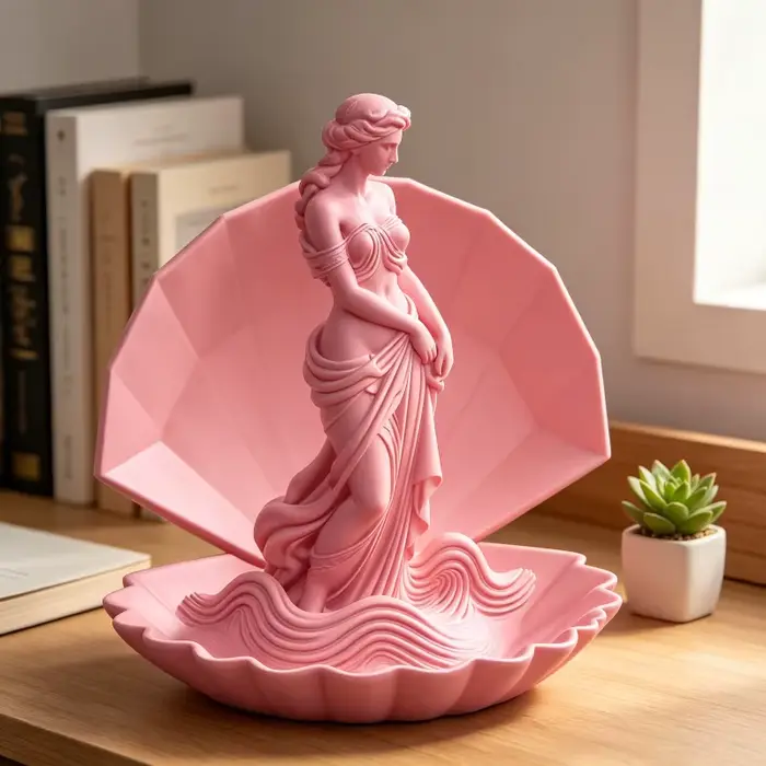 Statue en relief 3D d'Aphrodite