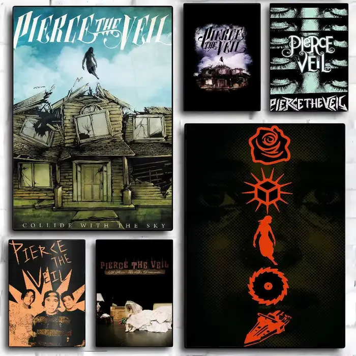 Affiches de film classique P-pierce The-Veil Band