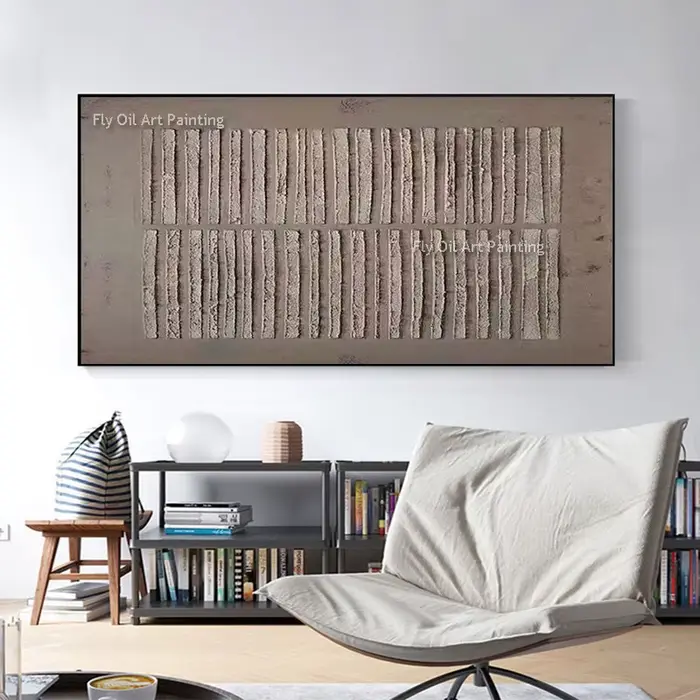 Peinture à l'huile épaisse sur toile