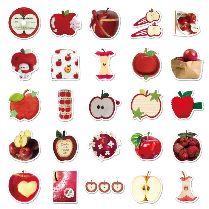 10/30/50PCS Autocollants décoratifs créatifs et amusants style INS