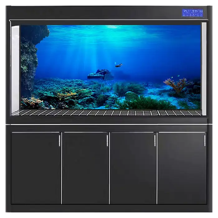 Peinture décorative de fond de plantes précieuses de poisson
