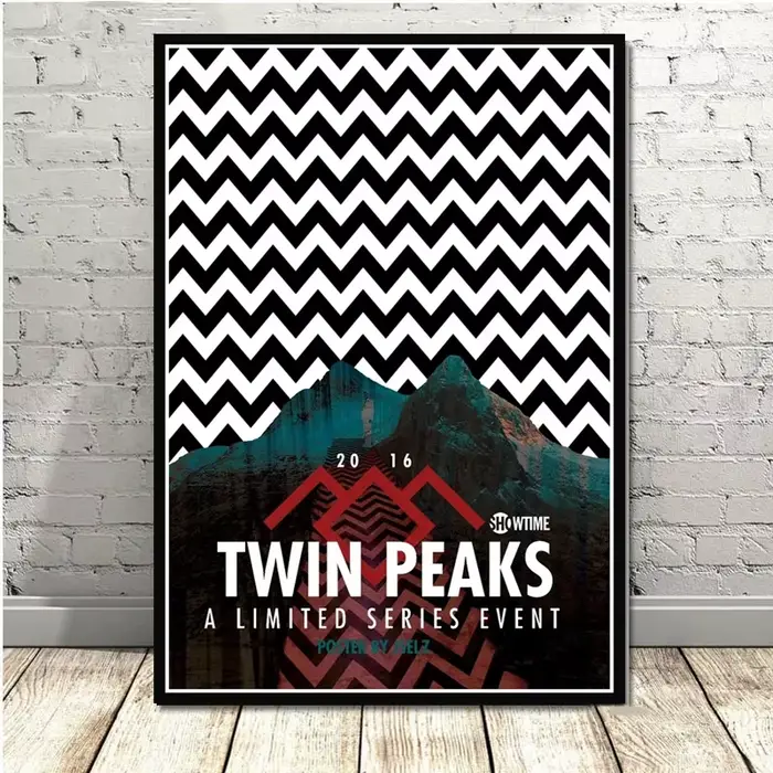 Twin Peaks TV Series Shows Affiche et impressions d'anime de film classique
