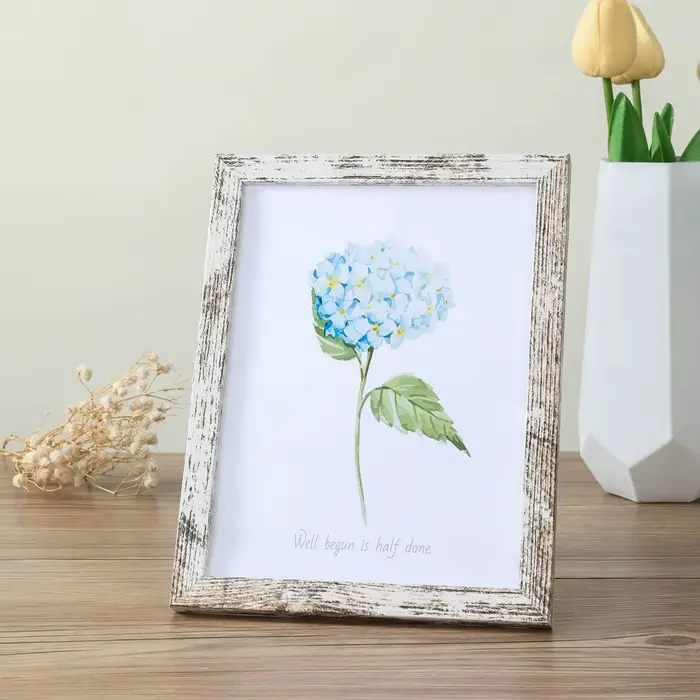 Cadre photo en bois pour accrocher au mur 10x15 15x20 20x25cm A4, support photo en bois pour photos,