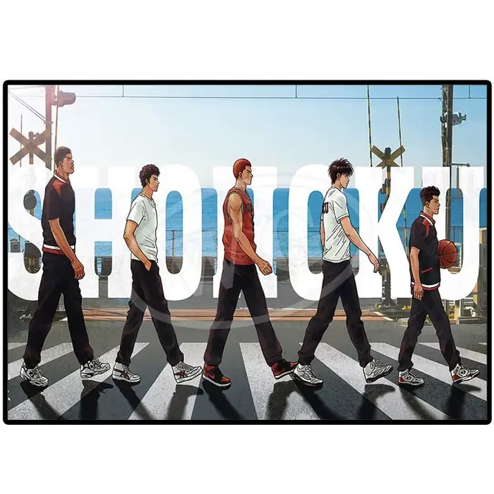 Affiche de dessin animé japonais The First Slam Dunk, peinture sur toile de sport esthétique, basket