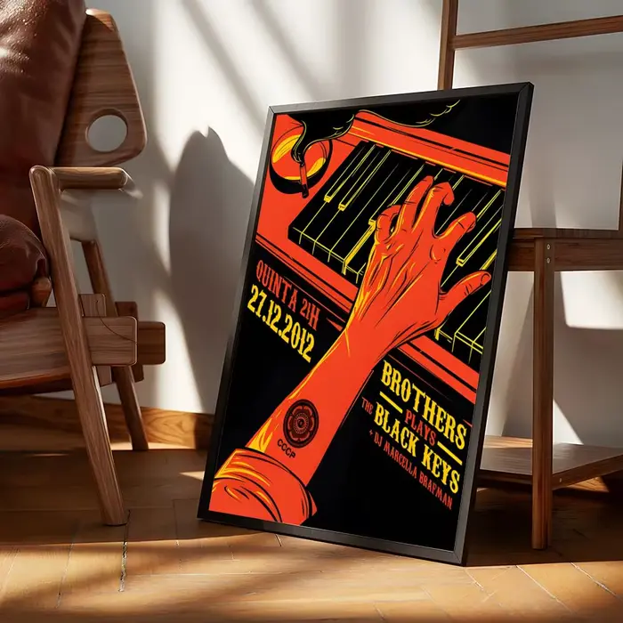Les affiches classiques et les impressions d'art mural conviennent aux salons
