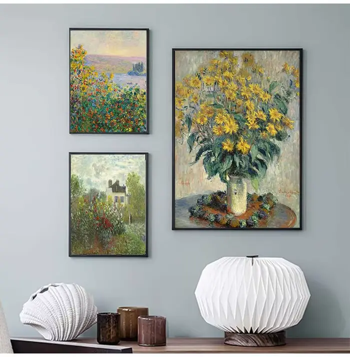 Affiche d'artiste impressionniste de Claude Monet