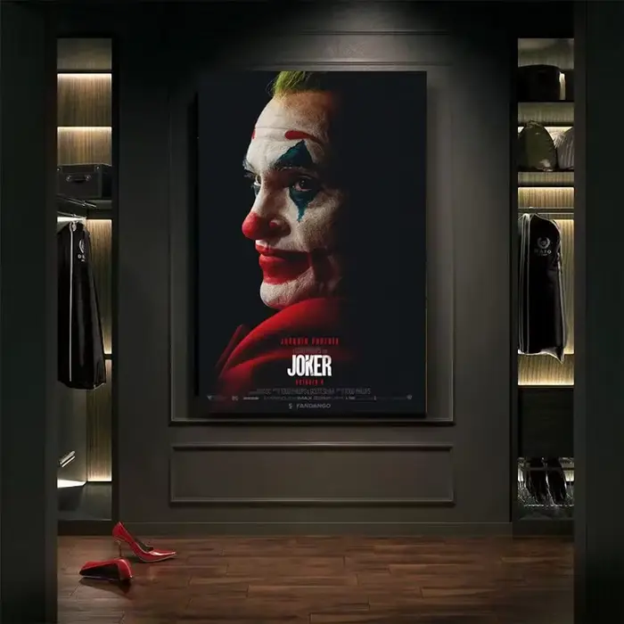 Toile de peinture étoile du film The Jokers