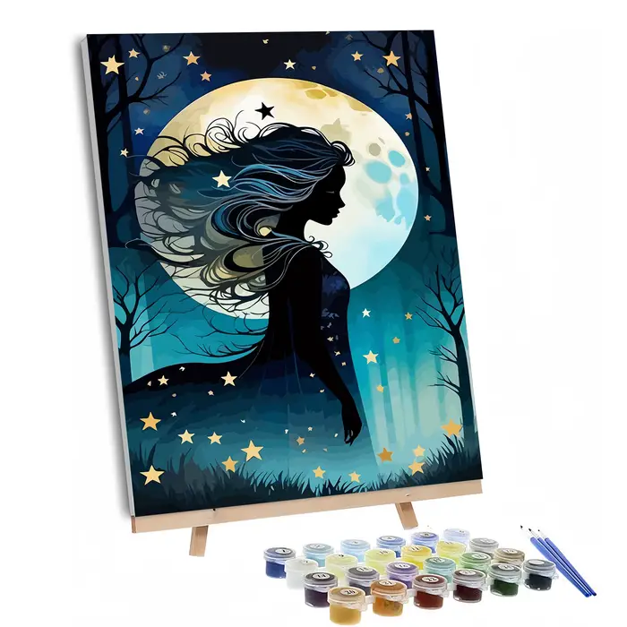 Peinture par numéros, pour adultes et enfants, débutants à avancés, kits de peinture à l'huile par n