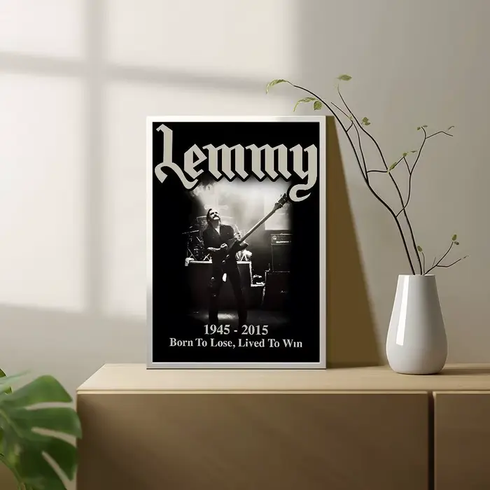 Affiche de chanteur l-hémmy populaire et célèbre