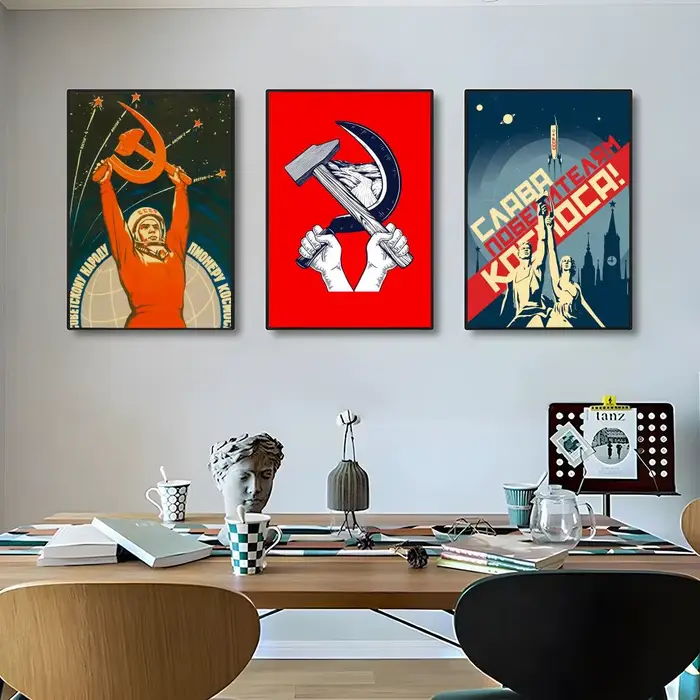 Affiches et impressions d'art mural classiques de style Staline