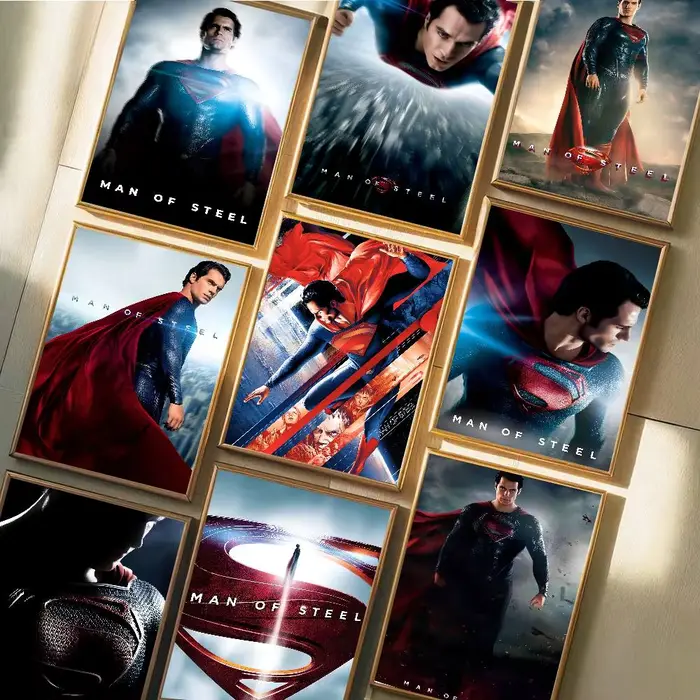 Beast Kingdom S-Superman – affiche artistique avec impressions