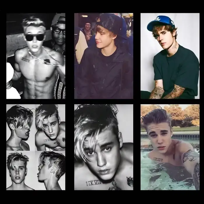 Affiche de chanteur J-Justin Biebers