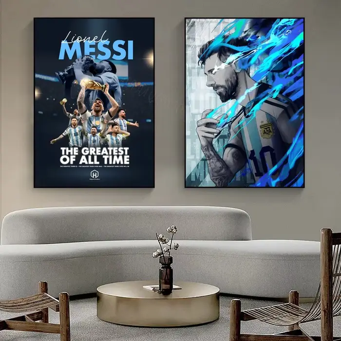 Affiche murale d'art Messi