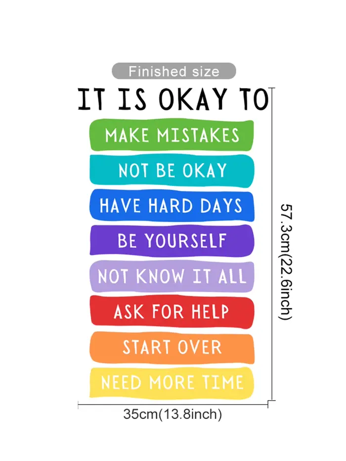 C'est bon ira pas bien Affiche, Art de motivation pour enfants, citations d’affiches de classe, Art 