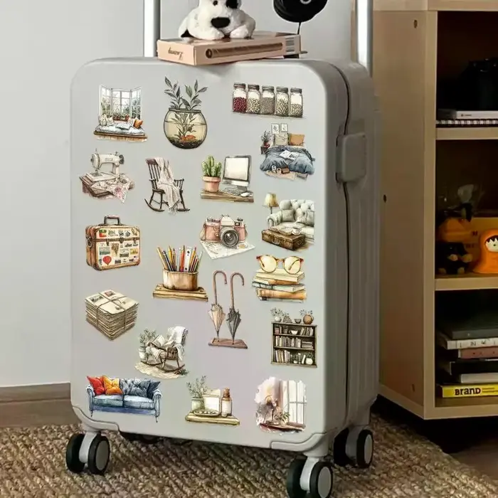 50 autocollants Life Stickers