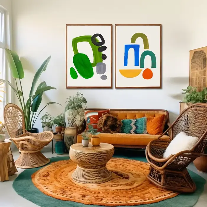 Peinture sur toile, art mural