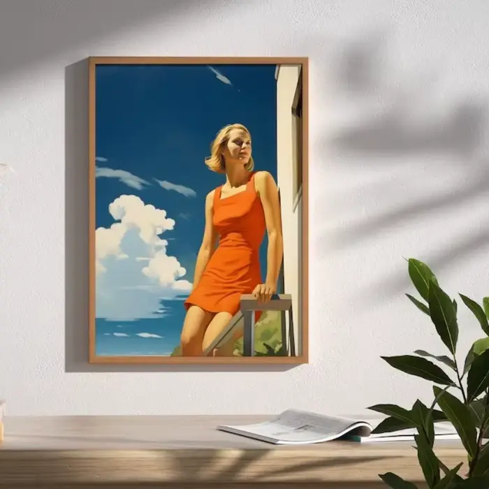 Affiche de ville Edward Hopper