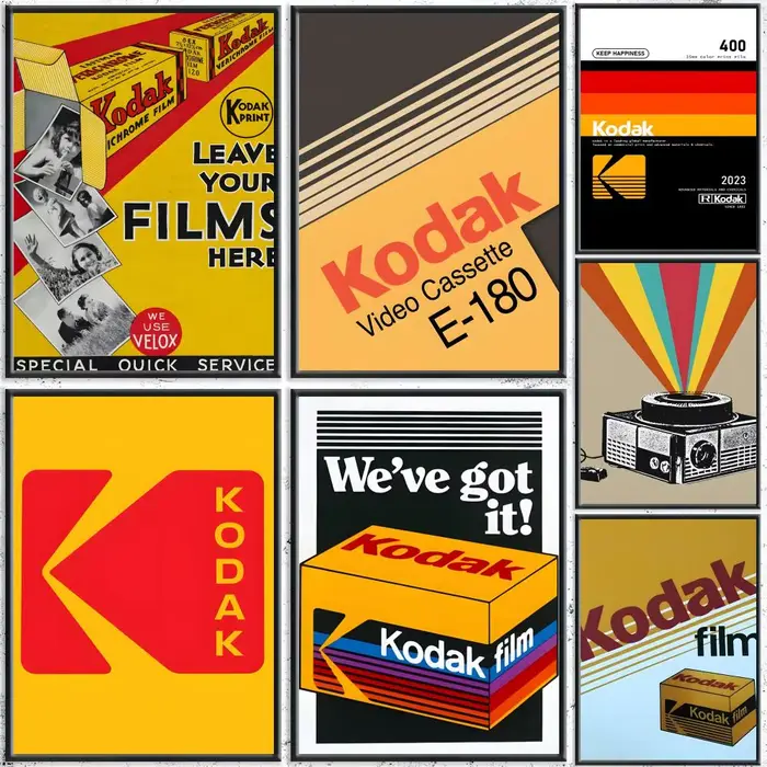 Affiche avec Logo Good K-Kodak
