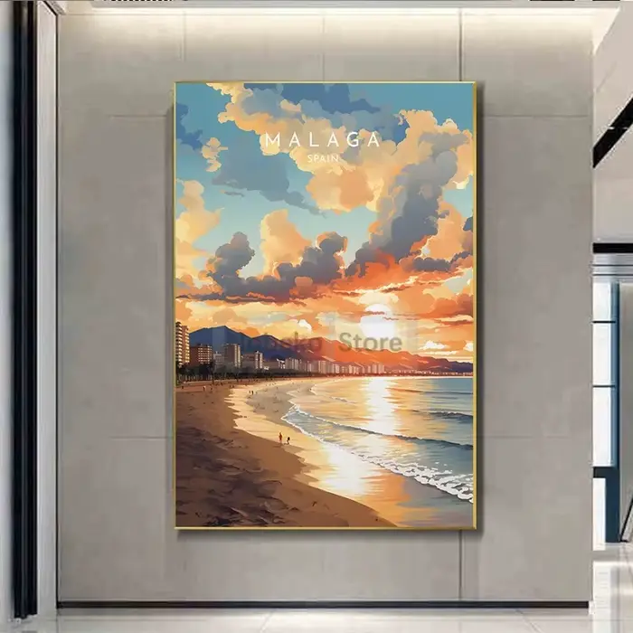 Affiche de voyage d'espagne