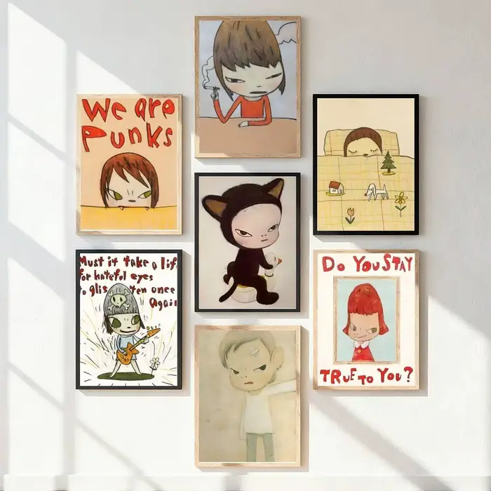 Yoshitomo Nara – affiche d'art imprimée