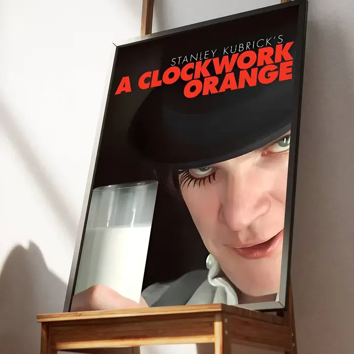 Affiche de film A Clockwork Orange, autocollant mural imperméable, pour Bar, salon, décoration de ch