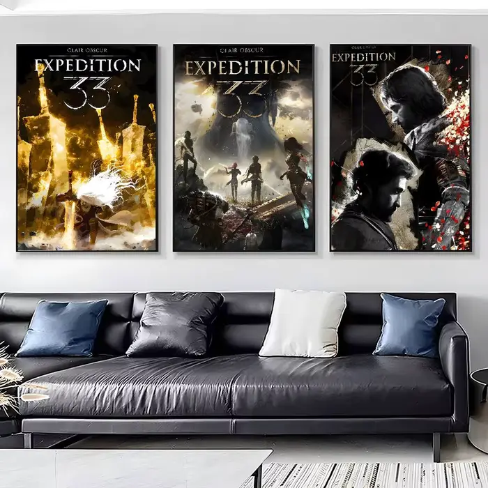 Affiche murale Clair O-obscur E-expedition 33 en toile HD