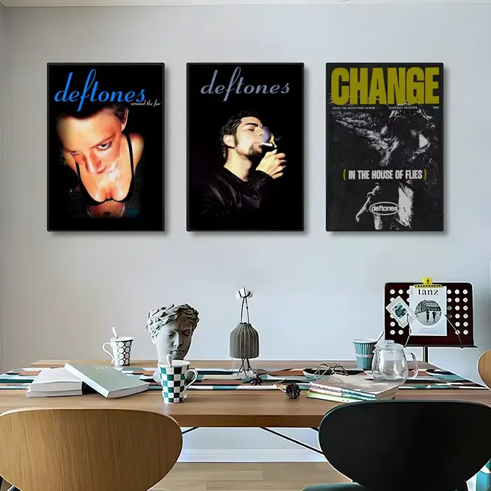 Les affiches classiques et les impressions d'art mural conviennent aux salons