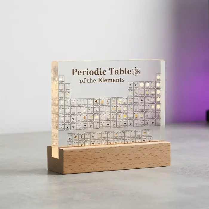 Tableau Périodique des Éléments de Mendeleev 83 Pièces