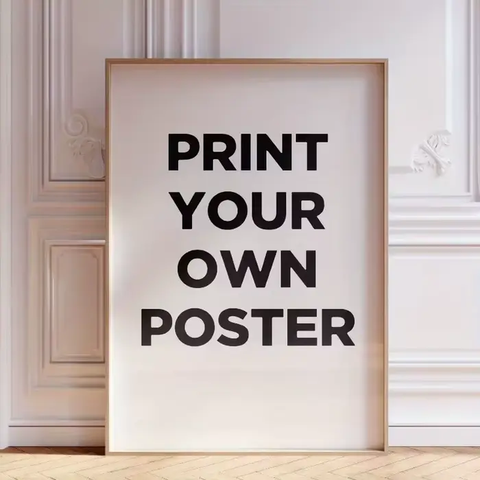 Affiches personnalisées à imprimer soi-même