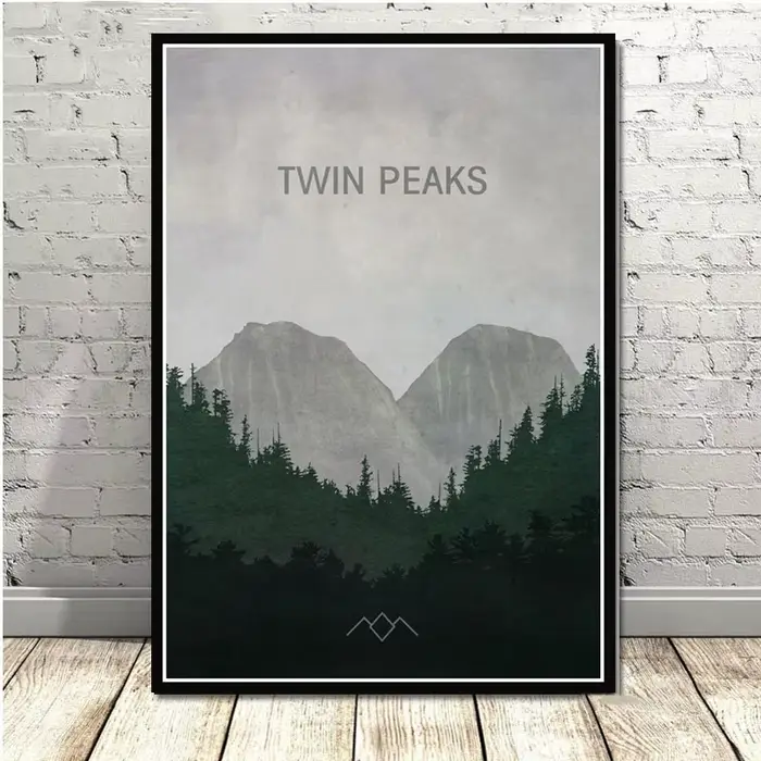 Twin Peaks TV Series Shows Affiche et impressions d'anime de film classique