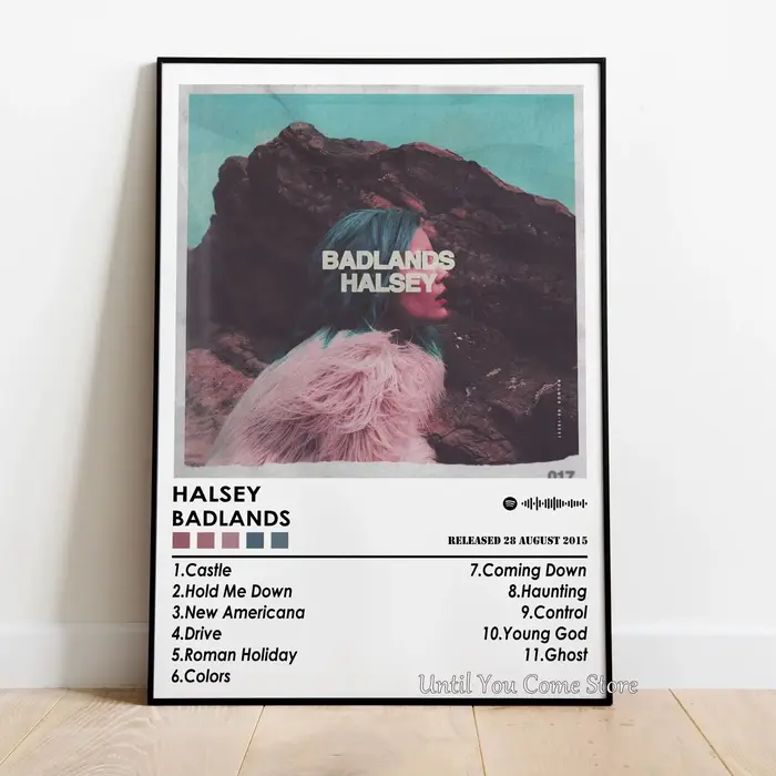Affiche d'album de musique série Singer Halsey