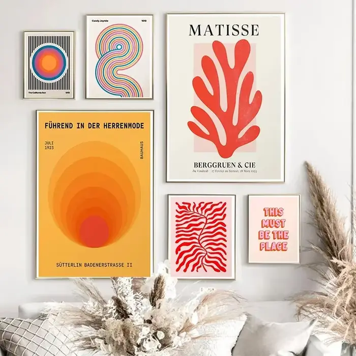 Matisse – peinture sur toile abstraite