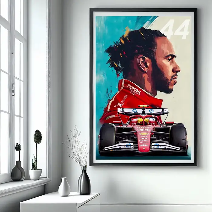 Affiche de Portrait de Grand Prix de formule de saison 2025
