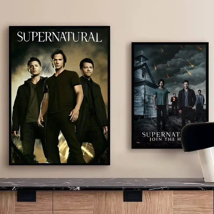 Affiche nordique de film surnaturel HD