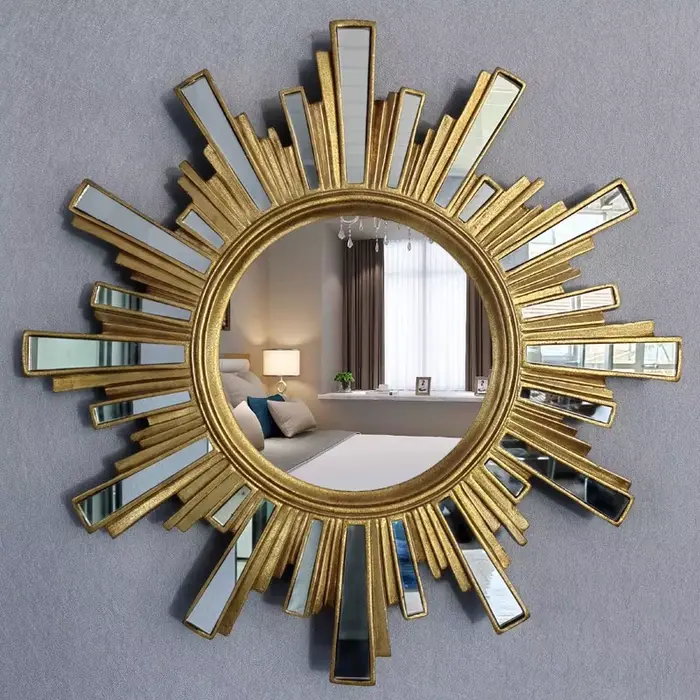 Salon luxe miroir Design esthétique européen Unique Xenomorph