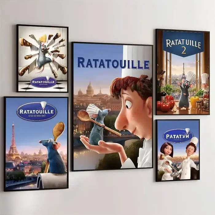 Affiches et impressions de dessins animés R-Ratatouille de bonne qualité