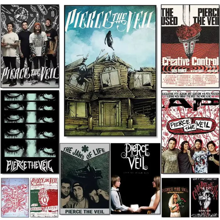 Affiche Pierce The Veil Band Collide With The Sky