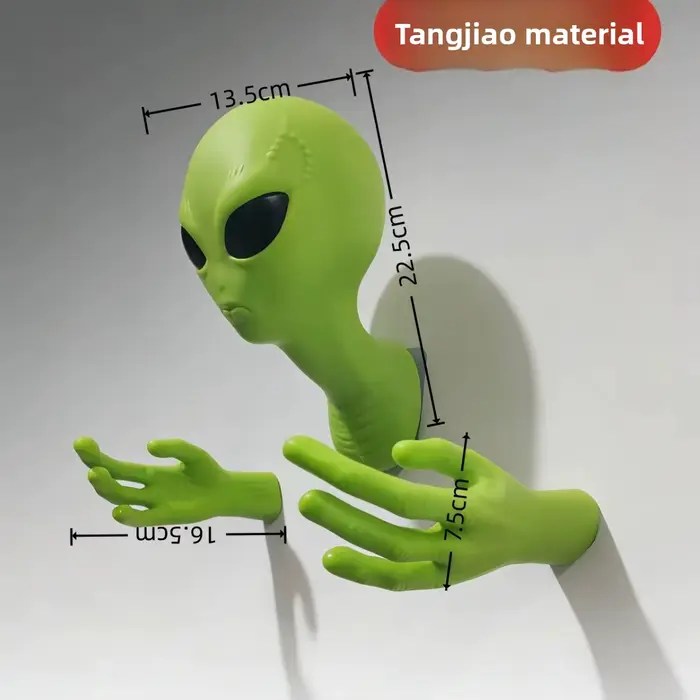 Décoration murale amusante Alien