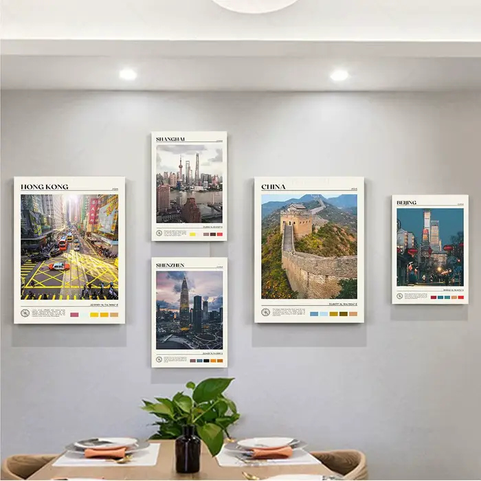 Affiche en toile de voyage asiatique
