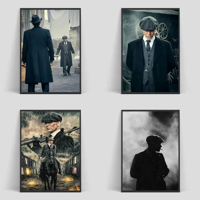 Affiche murale imprimée P-Peaky B-Blinders